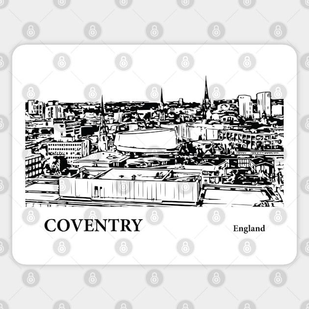 Coventry England Sticker by Lakeric